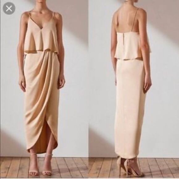 Shona Joy LUXE COCKTAIL FRILL DRESS - Picture 1 of 6